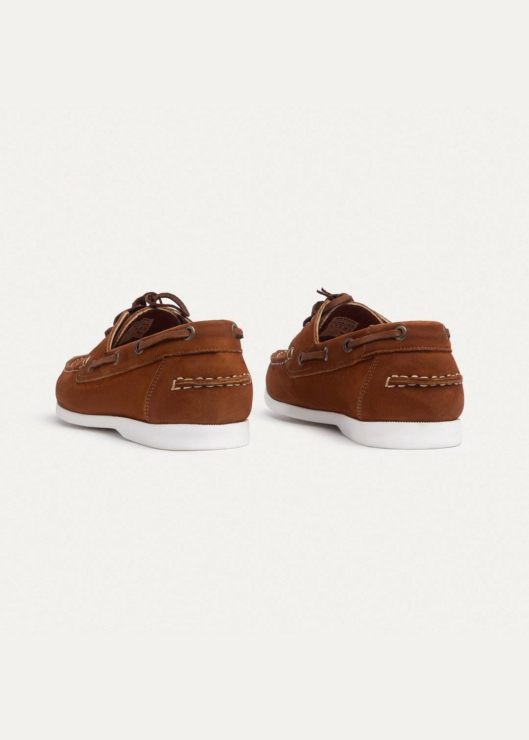 Achilles | Harbor Men’s Leather Boat Shoes - Cinnamon