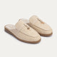 The Riviera Mules | Woven Beige