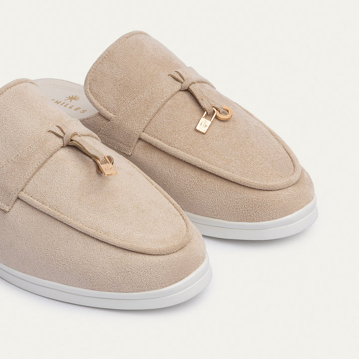 The Riviera Mules | Beige