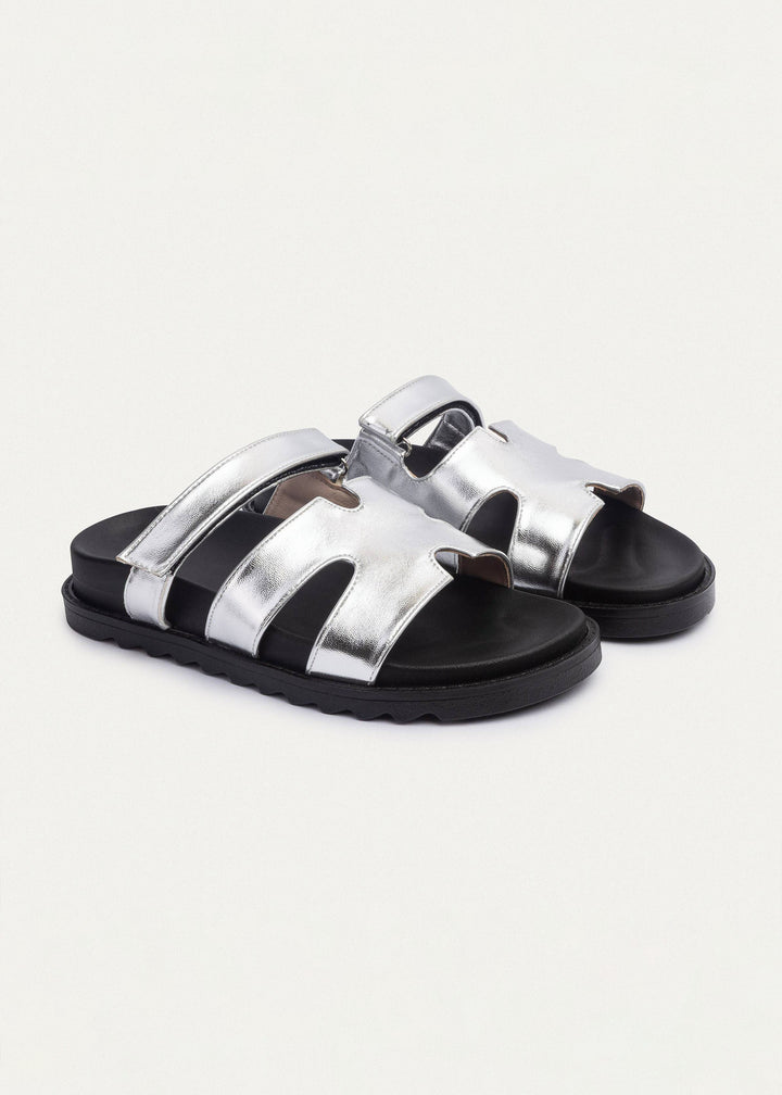 Hera Minimal Slides | Silver
