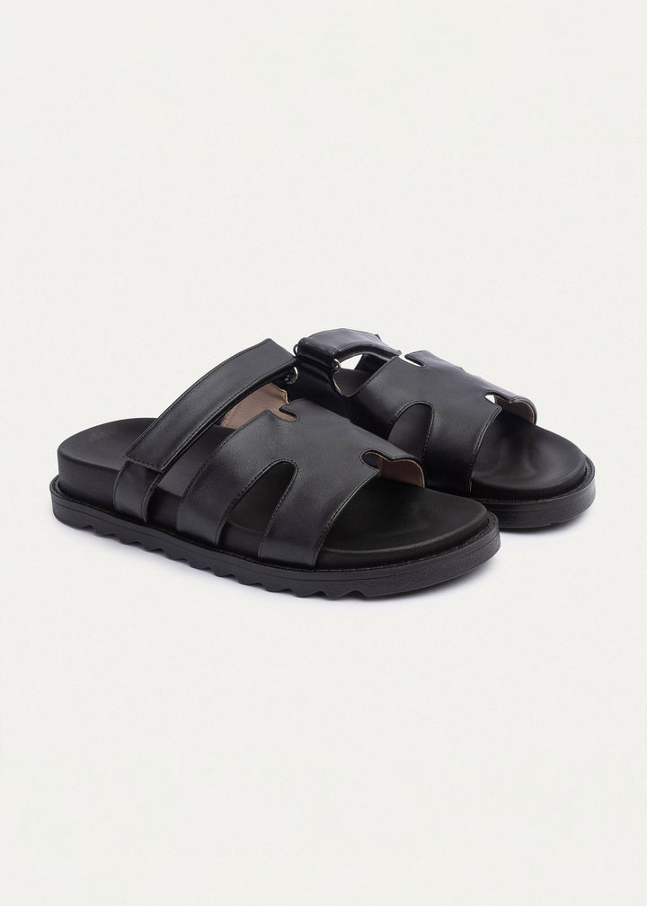 Achilles | Hera Minimal Slides- Black
