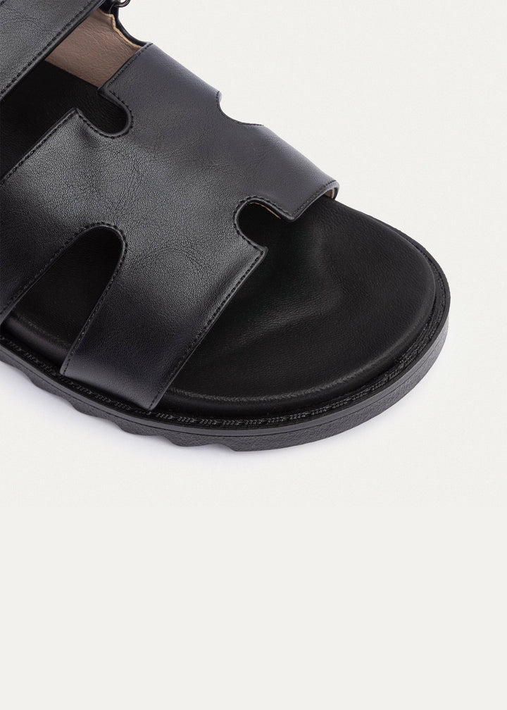 Achilles | Hera Minimal Slides- Black