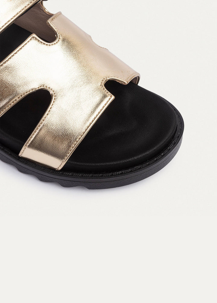 Achilles | Hera Minimal Slides- Gold