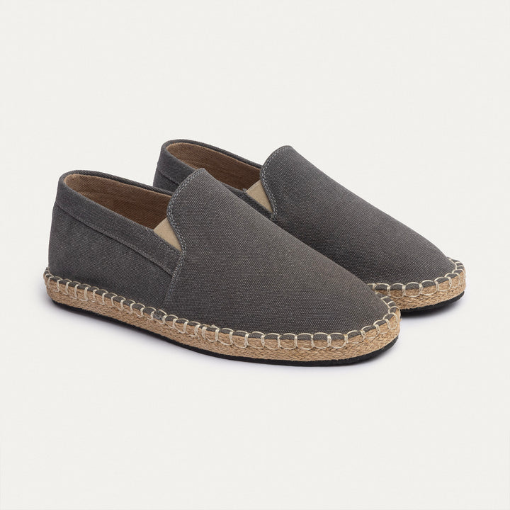 Achilles | Men's Espadrille Canvas Edition - Gray