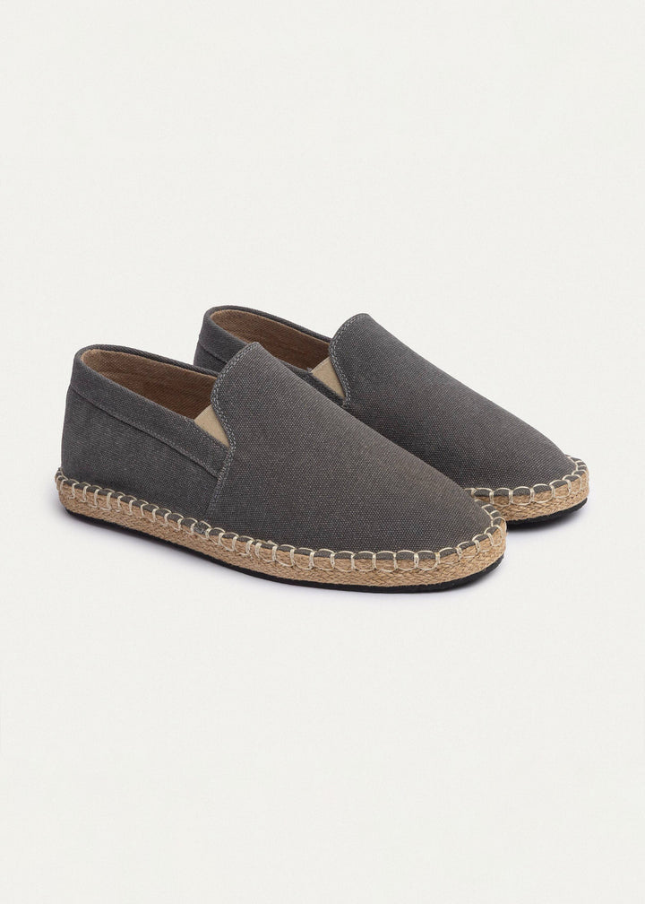Achilles | Men's Espadrille Canvas Edition - Gray