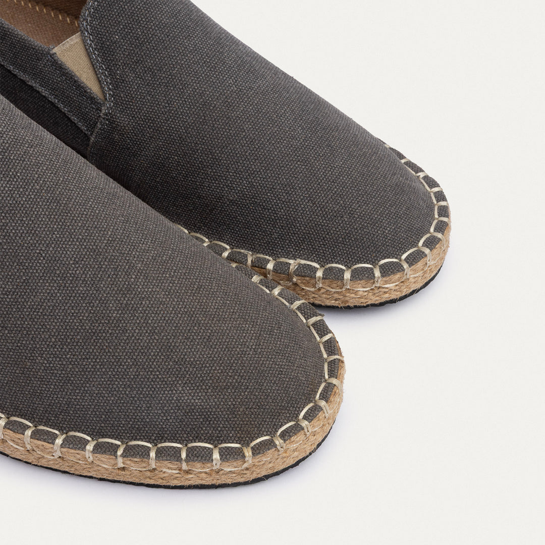 Achilles | Men's Espadrille Canvas Edition - Gray