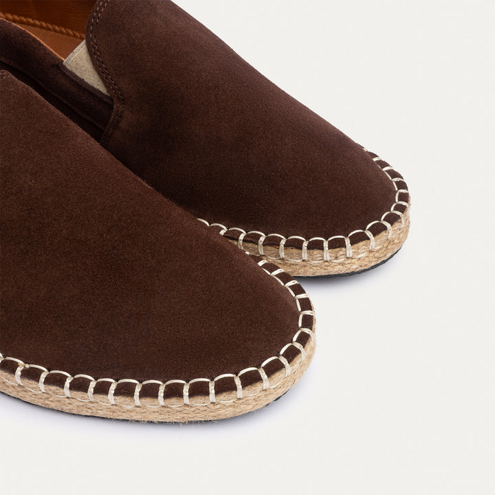 Achilles | Men's Espadrille Suede Edition - Brown