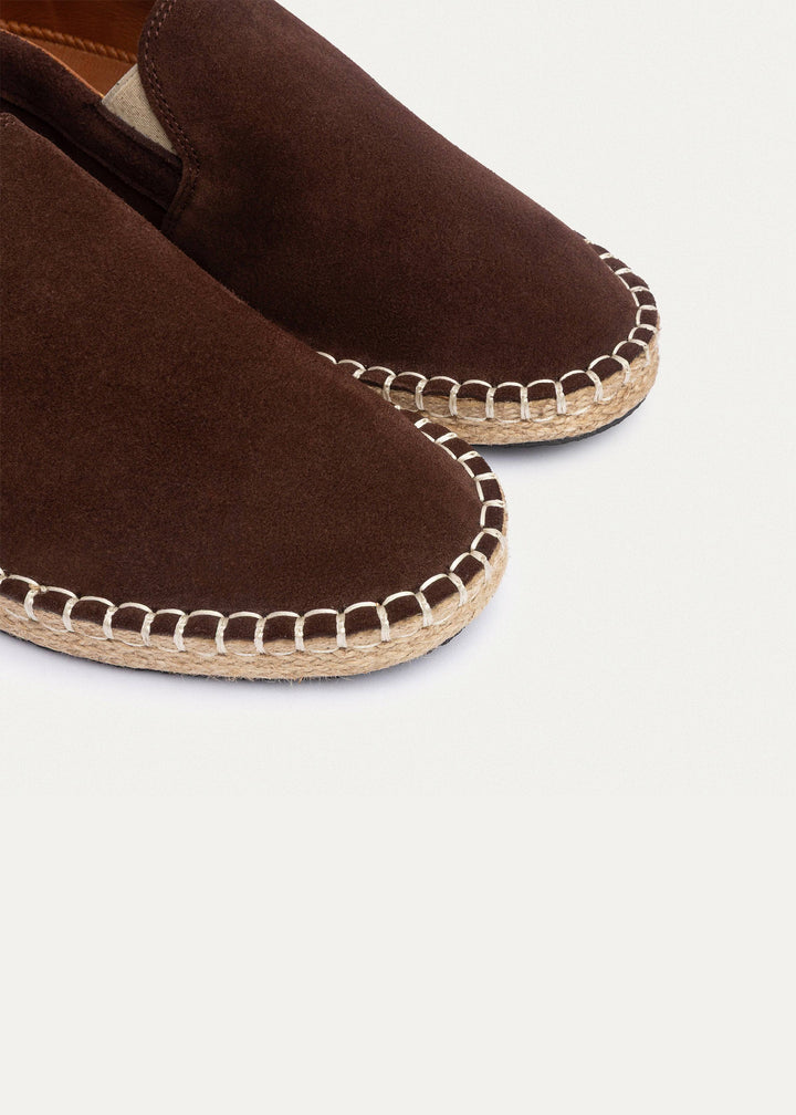 Achilles | Men's Espadrille Suede Edition - Brown