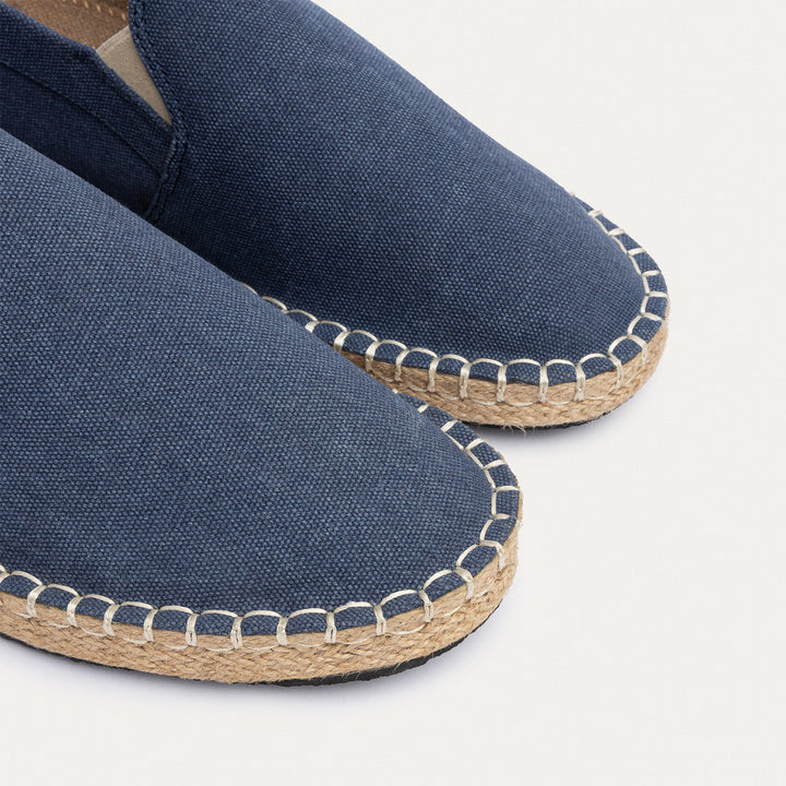 Achilles | Men's Espadrille Canvas Edition - Navy Blue