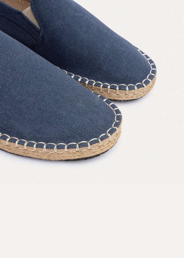 Achilles | Men's Espadrille Canvas Edition - Navy Blue