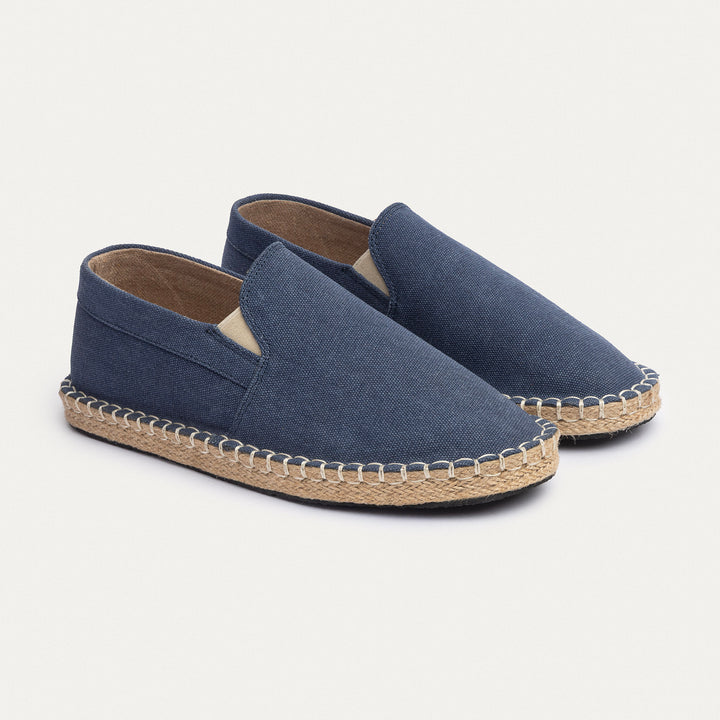 Achilles | Men's Espadrille Canvas Edition - Navy Blue