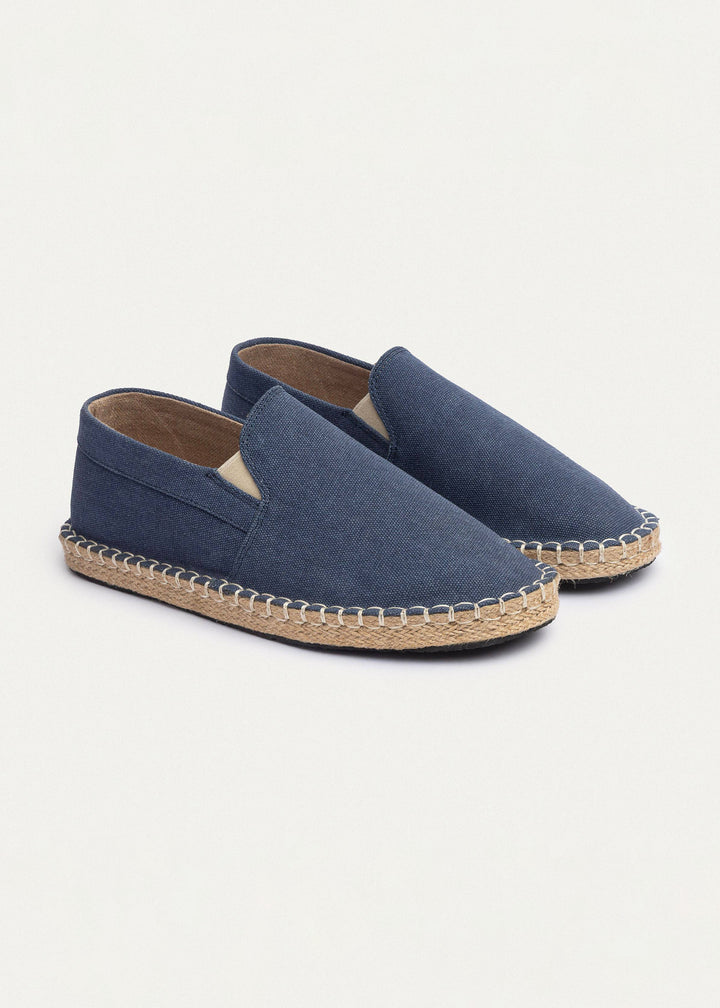 Achilles | Men's Espadrille Canvas Edition - Navy Blue
