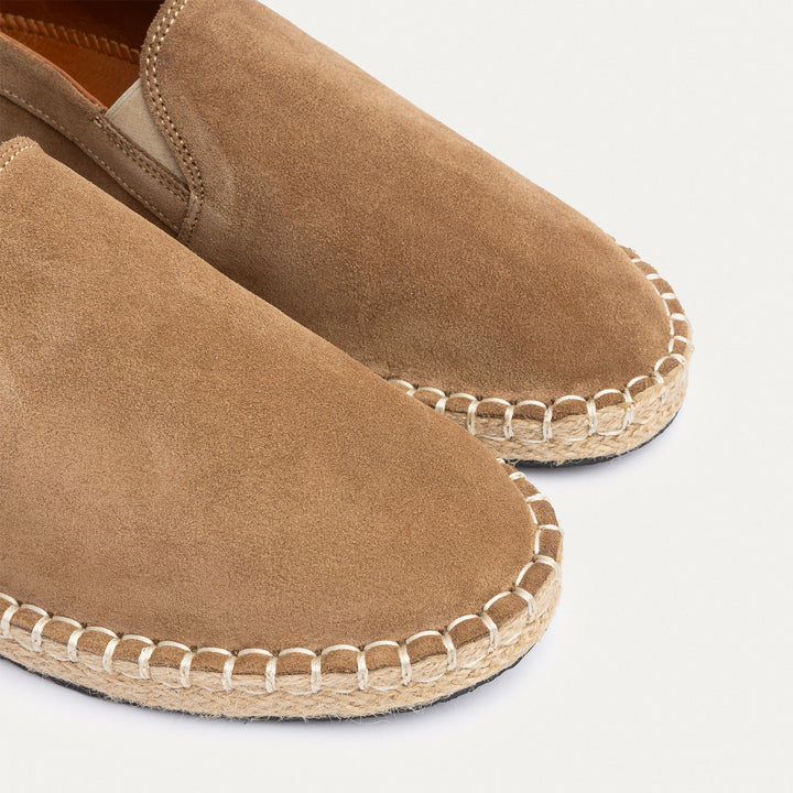 Achilles | Men's Espadrille Suede Edition - Beige