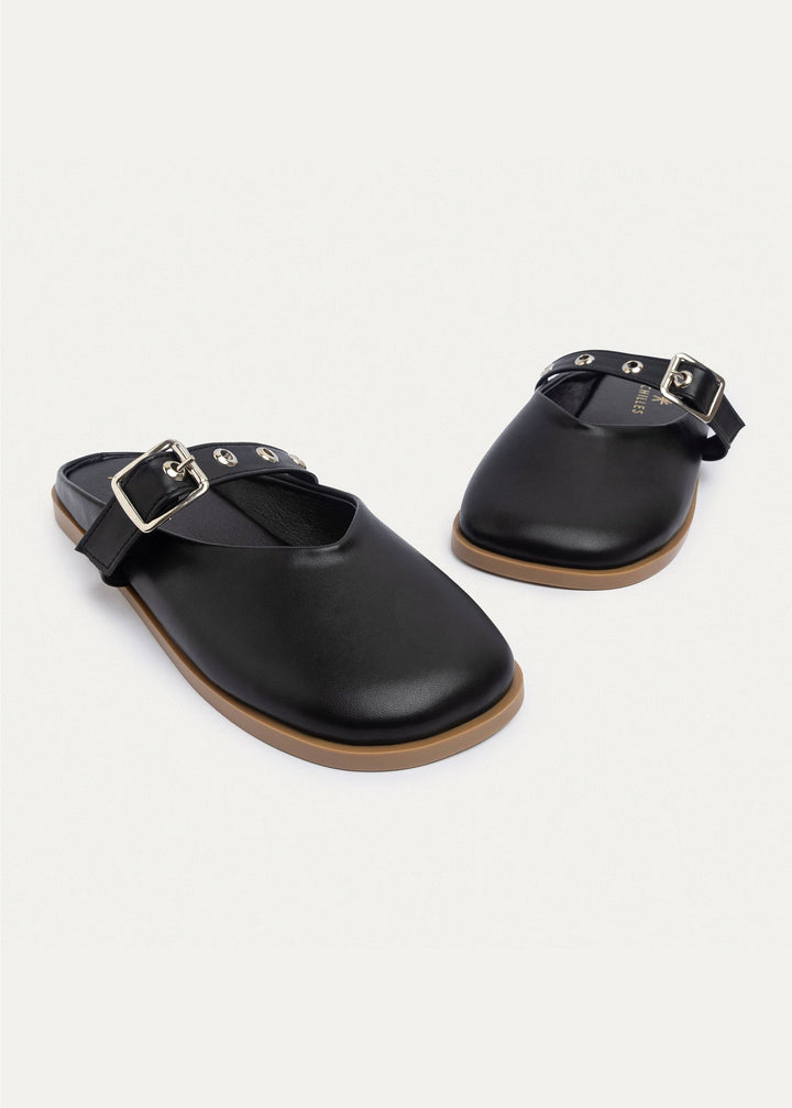 Bella Casual Mules | Black