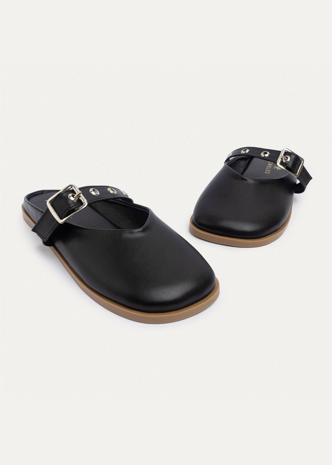 Achilles | Bella Casual Mules - Black