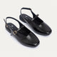 Slingback Sandals with Buckle for Women | Black