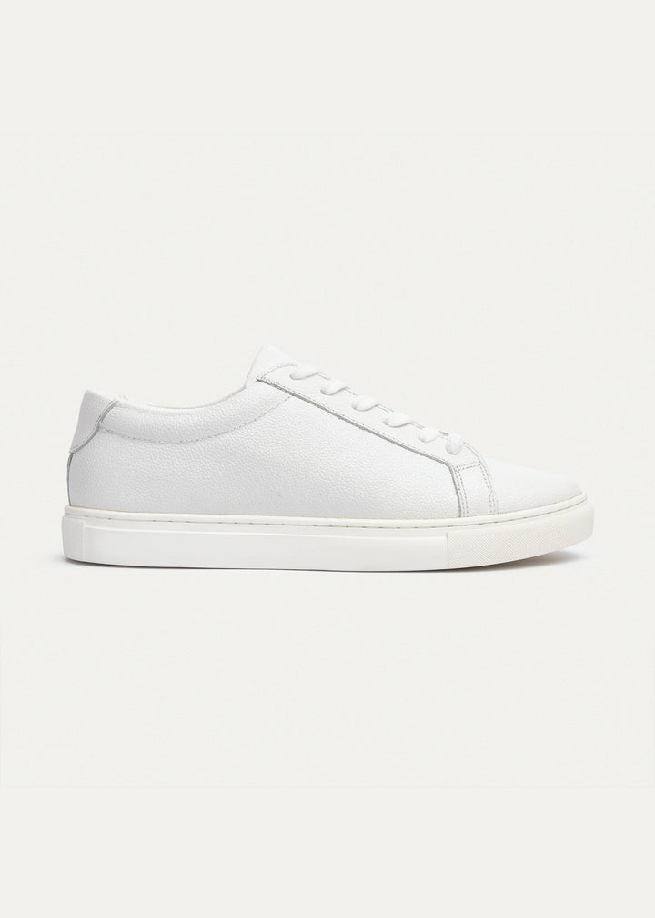 Achilles | Viale Comfort Lace-Up Men Sneakers - Textured White