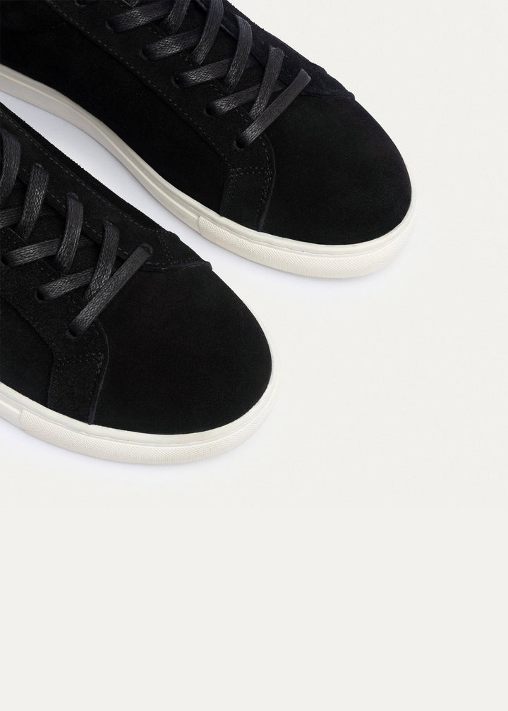 Viale Comfort Lace-Up Men Sneakers | Suede Black