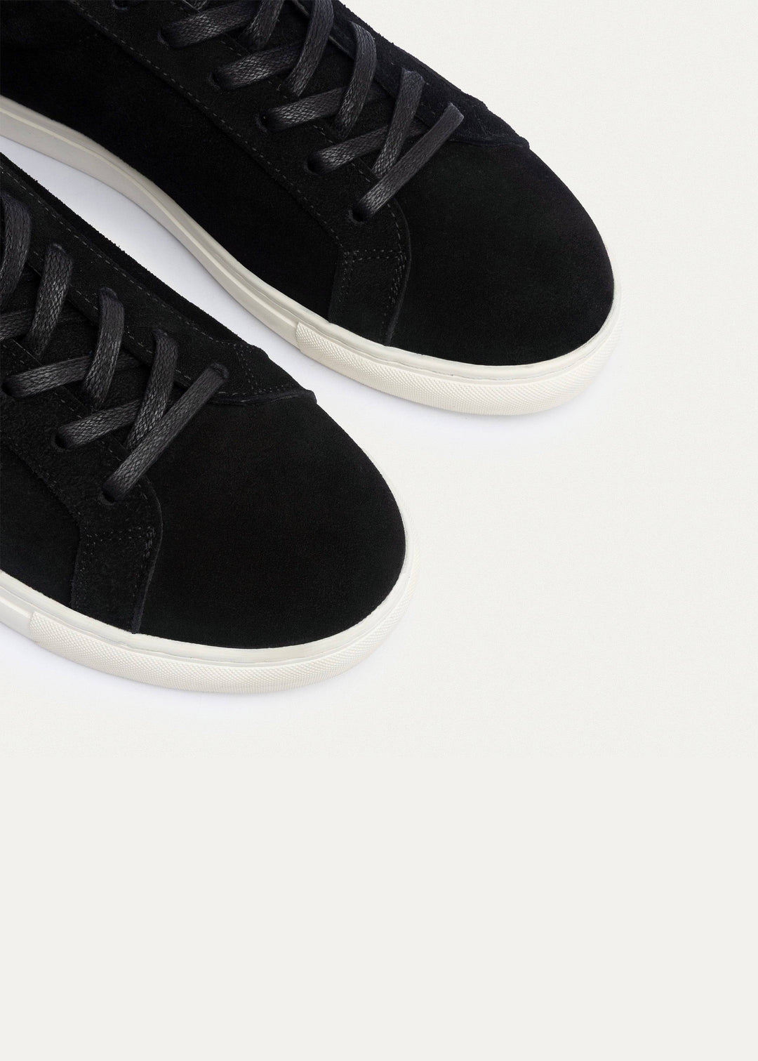 Achilles | Viale Comfort Lace-Up Men Sneakers - Suede Black