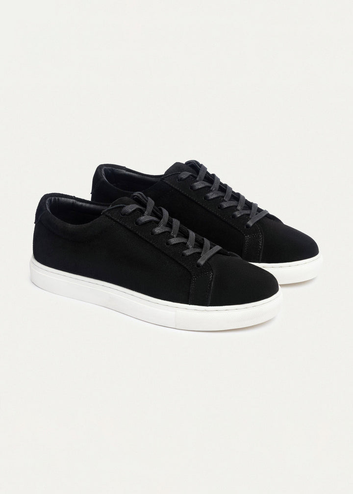 Viale Comfort Lace-Up Men Sneakers | Suede Black