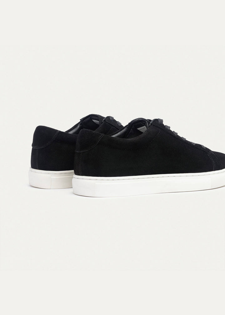 Viale Comfort Lace-Up Men Sneakers | Suede Black