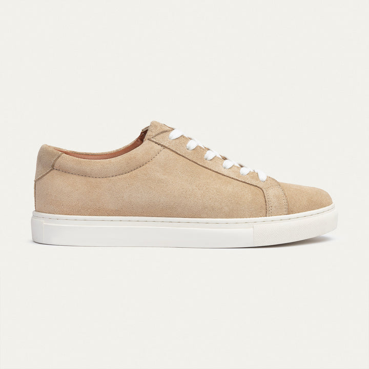 Achilles | Viale Comfort Lace-Up Men Sneakers - Beige
