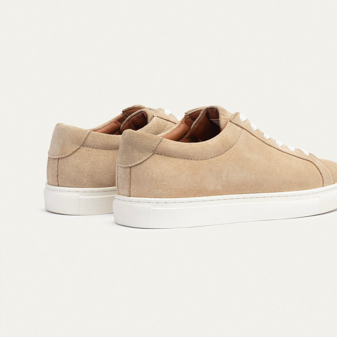 Achilles | Viale Comfort Lace-Up Men Sneakers - Beige