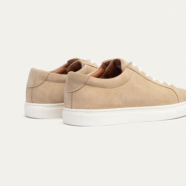 Achilles | Viale Comfort Lace-Up Men Sneakers - Beige