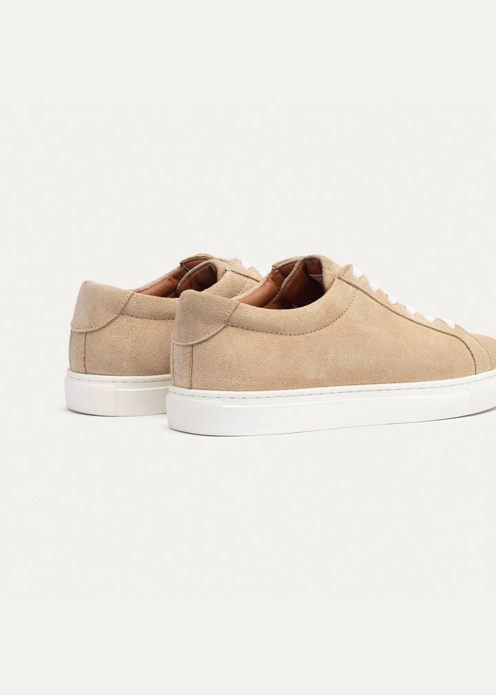 Viale Comfort Lace-Up Men Sneakers | Beige