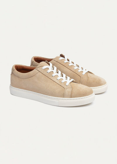 Viale Comfort Lace-Up Men Sneakers | Beige