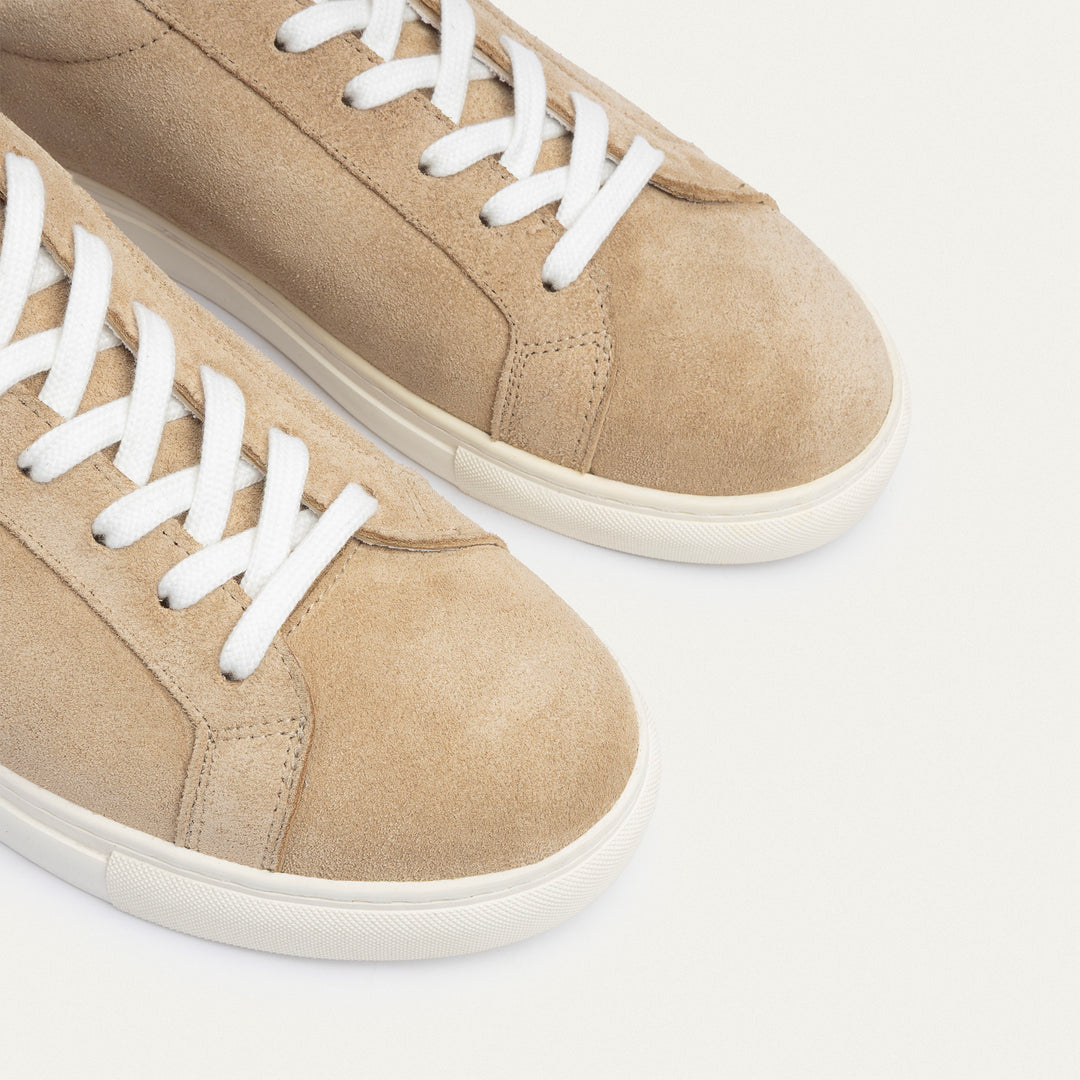 Achilles | Viale Comfort Lace-Up Men Sneakers - Beige