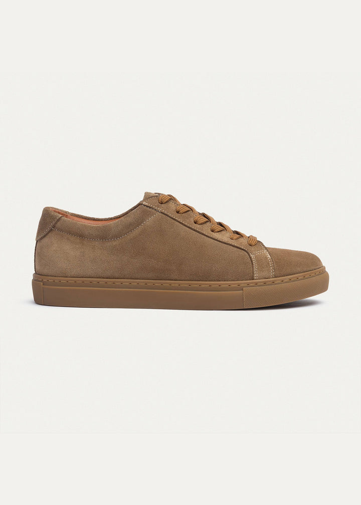 Viale Comfort Lace-Up Men Sneakers | Cafe