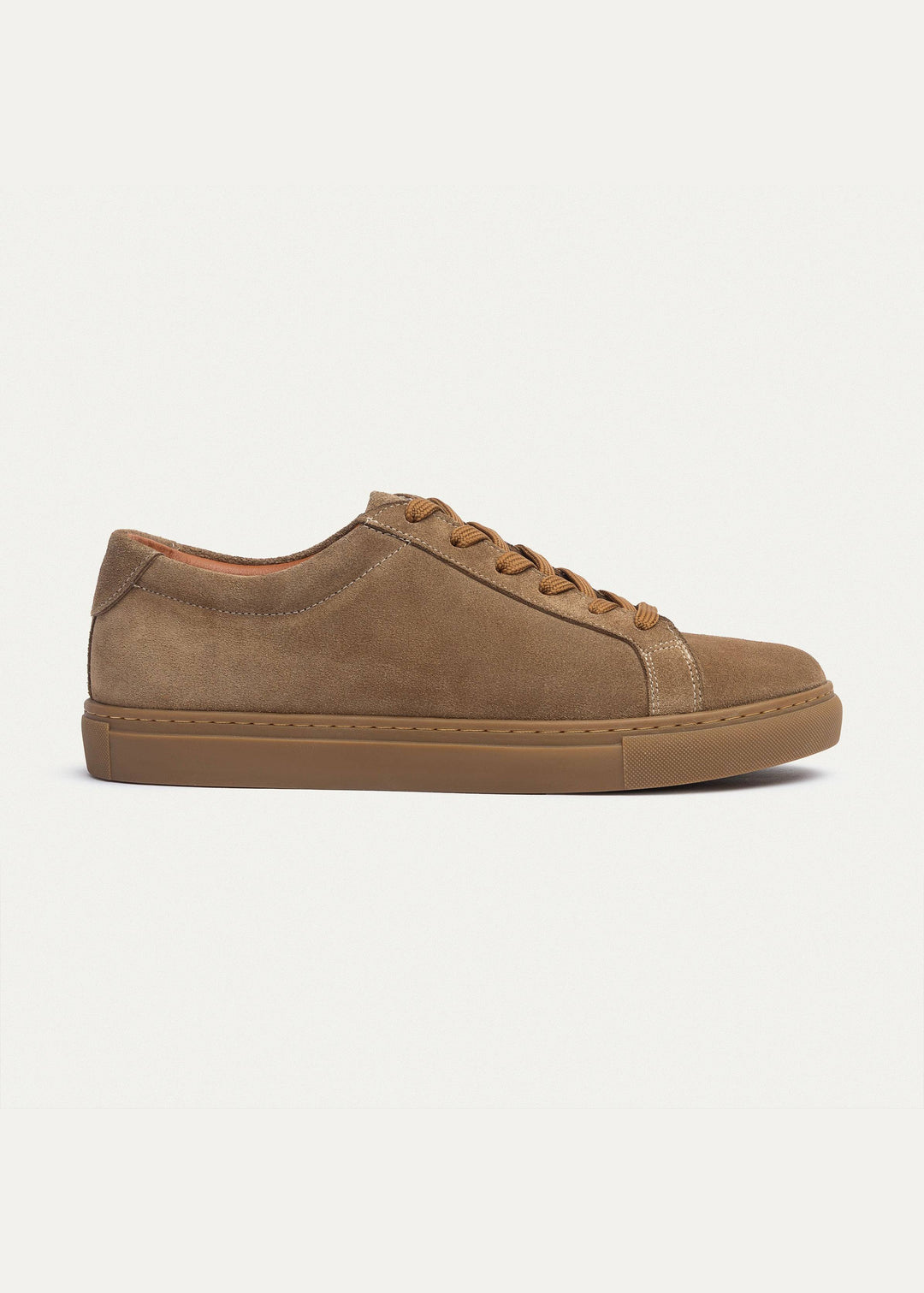 Achilles | Viale Comfort Lace-Up Men Sneakers - Cafأ©