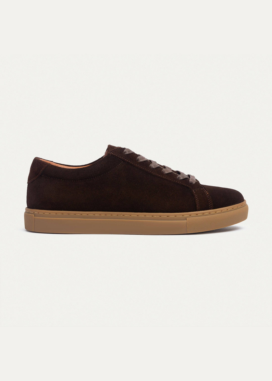 Achilles | Viale Comfort Lace-Up Men Sneakers - Suede Brown