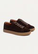 Viale Comfort Lace-Up Men Sneakers | Suede Brown