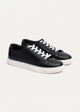 Viale Comfort Lace-Up Men Sneakers | Textured Black