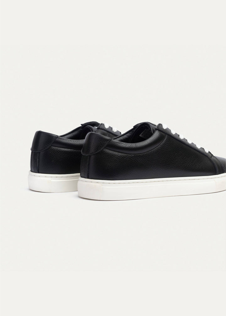 Viale Comfort Lace-Up Men Sneakers | Textured Black