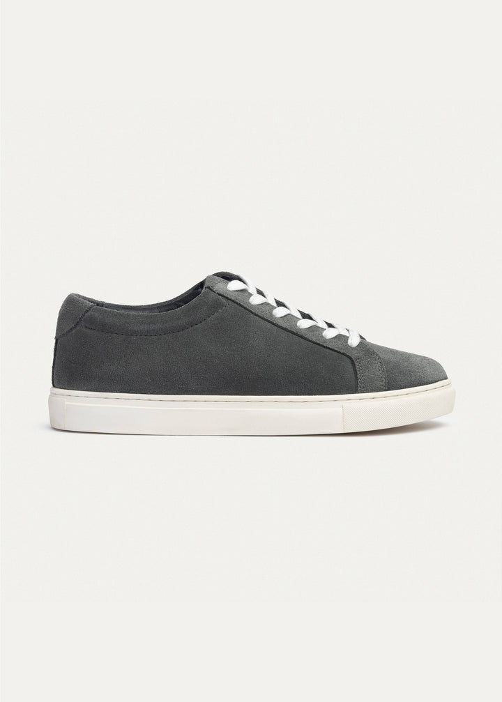 Achilles | Viale Comfort Lace-Up Men Sneakers - Suede Gray