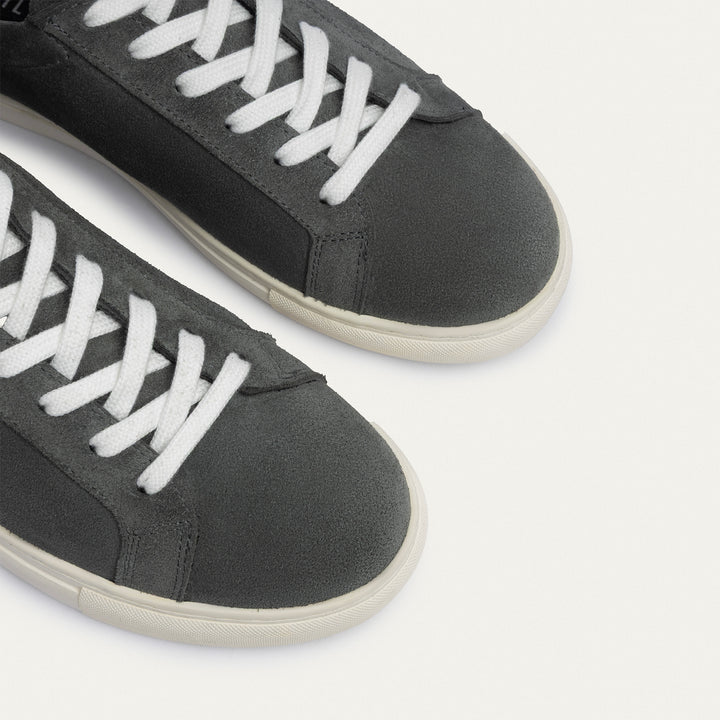 Achilles | Viale Comfort Lace-Up Men Sneakers - Suede Gray
