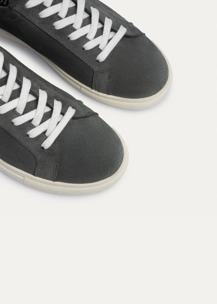 Achilles | Viale Comfort Lace-Up Men Sneakers - Suede Gray
