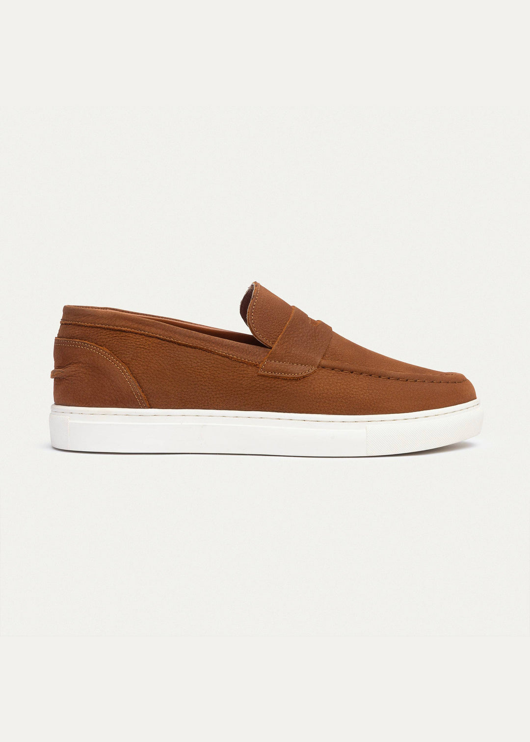 Achilles | The Urban Luxe Slip-On Loafers - Textured Cinnamon