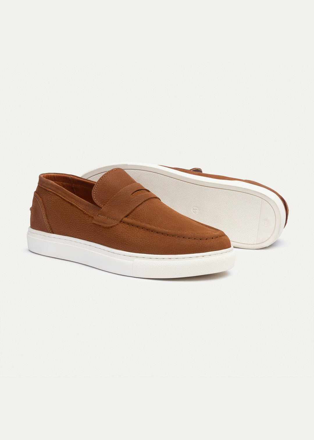Achilles | The Urban Luxe Slip-On Loafers - Textured Cinnamon