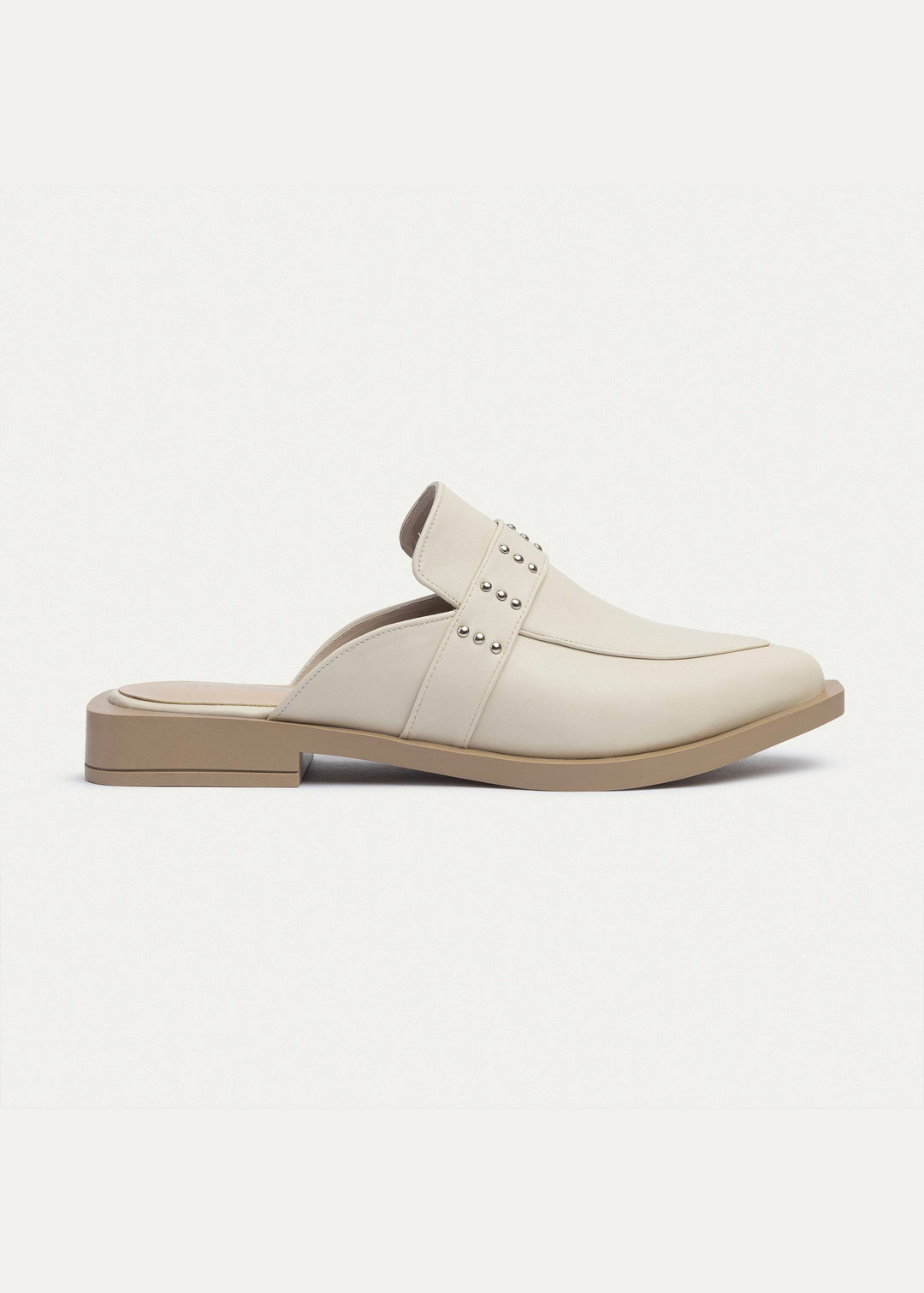 Achilles | Stellar Studded Mule - Beige