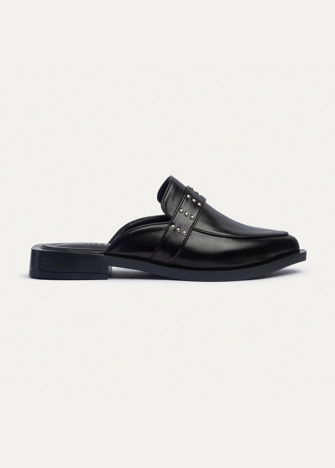 Achilles | Stellar Studded Mule - Black