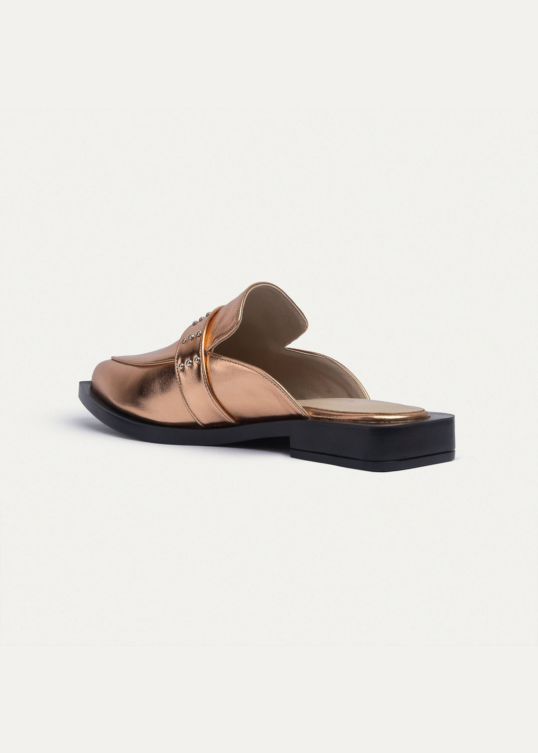 Achilles | Stellar Studded Mule - Rose Gold