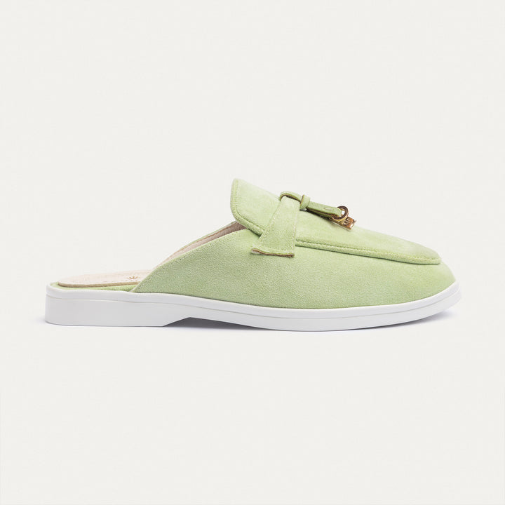 Achilles | The Riviera Mules - Mint Green