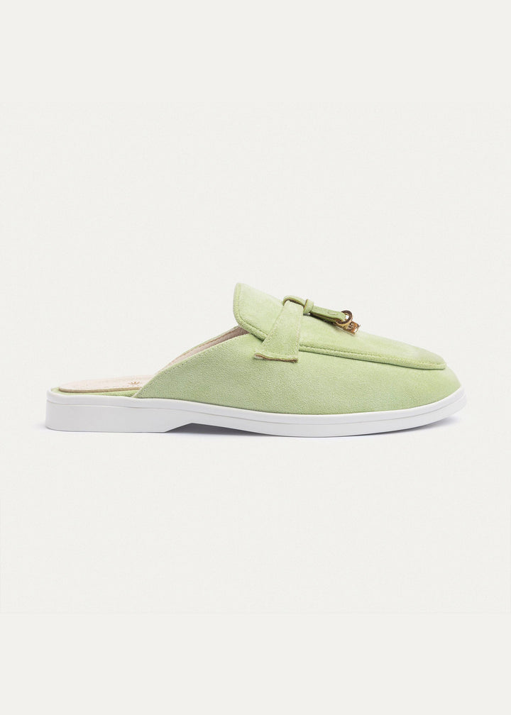 Achilles | The Riviera Mules - Mint Green