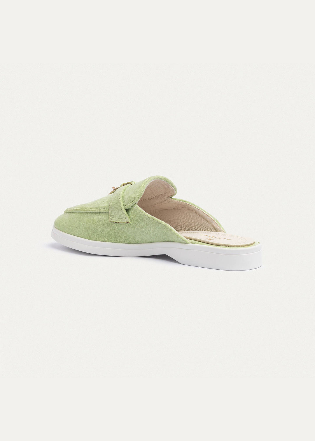 Achilles | The Riviera Mules - Mint Green
