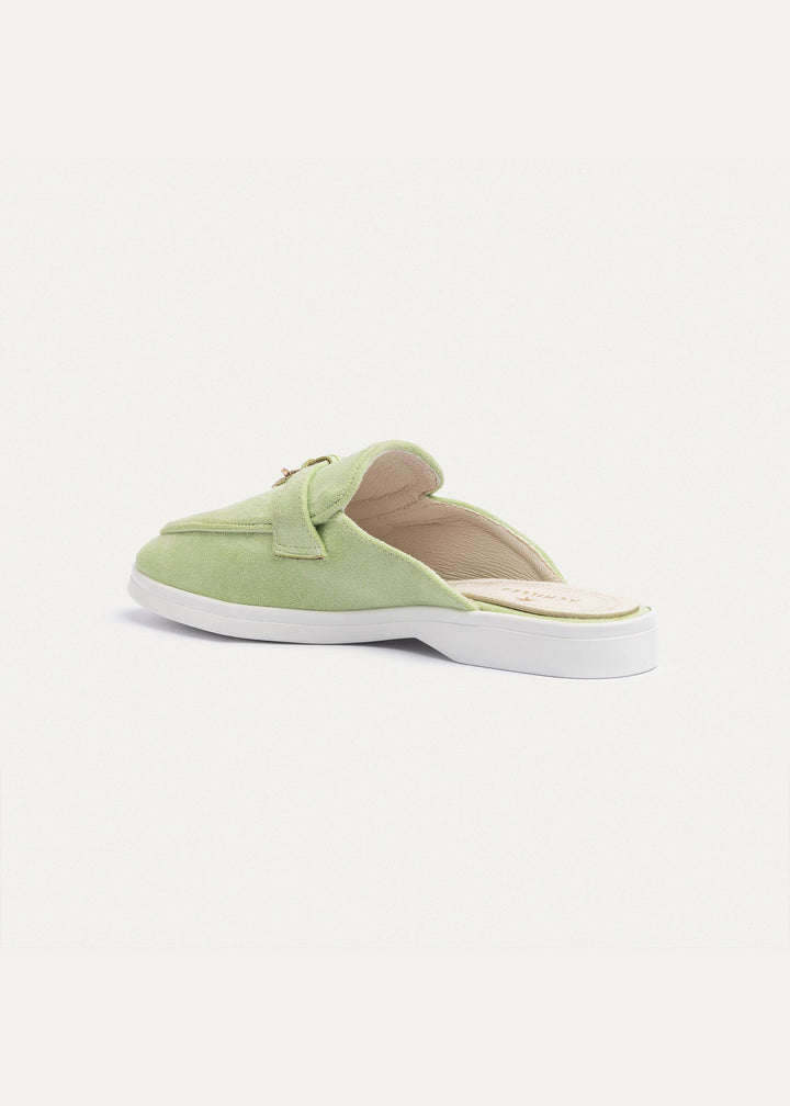 Achilles | The Riviera Mules - Mint Green