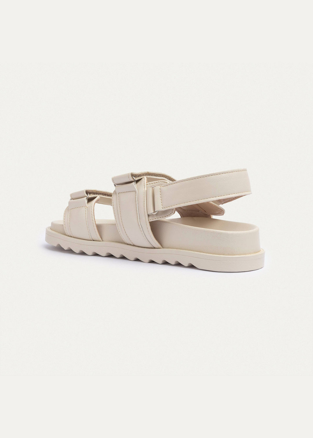 Achilles | Nova Velcro Sandal - Beige